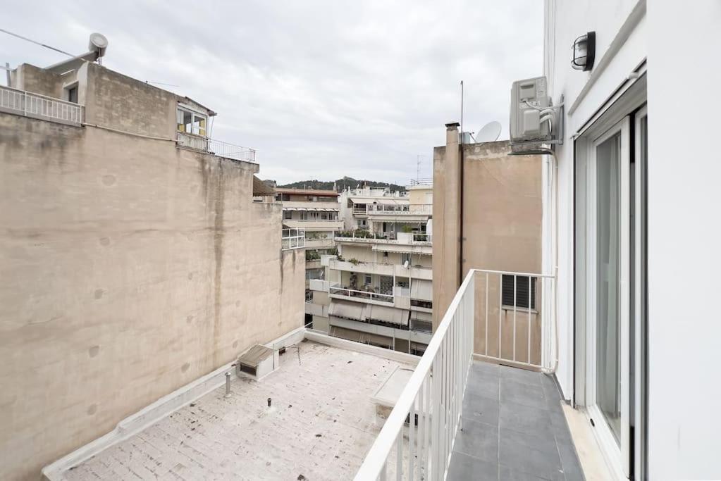 Spacious Penthouse Near Downtown Athen Exterior foto
