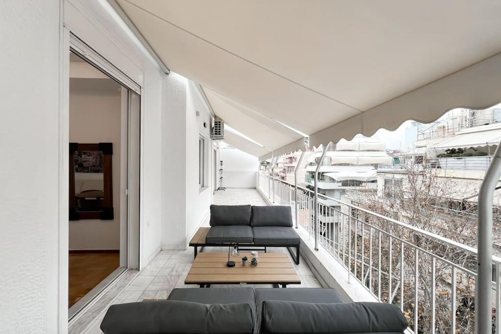 Spacious Penthouse Near Downtown Athen Exterior foto