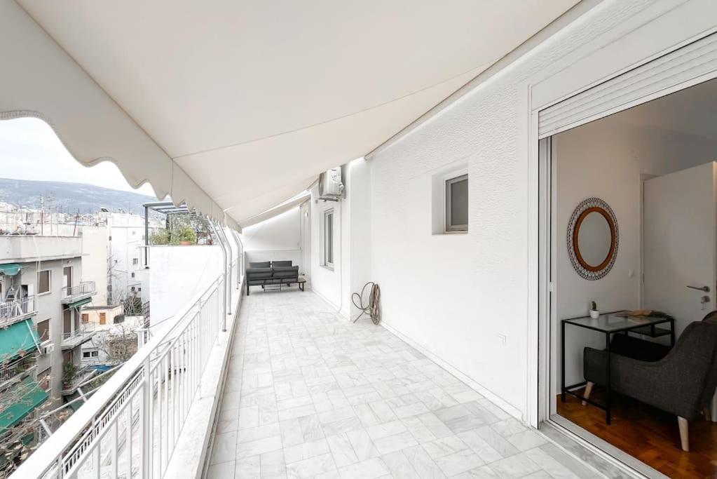 Spacious Penthouse Near Downtown Athen Exterior foto